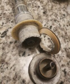 KES Bathroom Sink Drain without Overflow Vessel Sink Lavatory Vanity Pop Up Drain Stopper Oil Rubbed Bronze Finish, ALL Metal Rustproof Brass and 304 Stainless Steel, S2008D-ORB NO Overflow, 1 Pack 32 71 wQcIrGkL