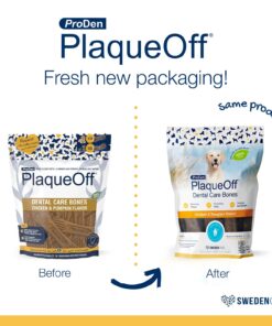 ProDen PlaqueOff Dental Bones Chicken & Pumpkin 17 Ounce 17 Ounce (Pack of 1) 9 71 x4oWGtBL