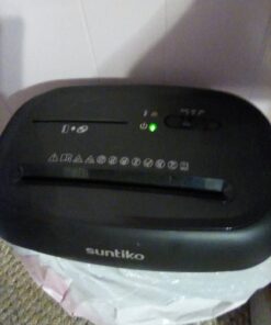 Paper Shredder, 14-Sheet Cross Cut with 6.6-Gallon Basket, P-4 Security Level, 3-Mode Design Shred Card/CD/Staple/Clip, Heavy Duty with Jam Proof System, Paper Shredder for Office (ETL) 46 71 xYGbUUaL