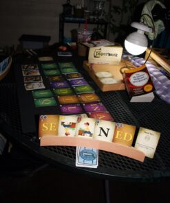 14" Curved Shape Wooden Card Holders Set of Two, Natural Finish 18 71 xtnONGtL