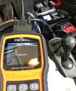 FOXWELL NT630 Plus OBD2 Scanner Diagnostic Tool, Car Code Reader ABS Scan Tool Bleeding Brake SRS Scanner Bidirectional Control with Airbag Light Reset SAS Calibration Oil Light EPB Service 55 71 yJ3fY9vL