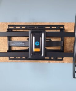 Pipishell Full Motion TV Wall Mount for 37-75 inch Flat/Curved TVs up to 100lbs, Wall Mount TV Bracket Swivel and Tilt, TV Mount Fits 8/12/16" Wood Studs, Max VESA 600x400mm, PILF3 47 71 yed28IL