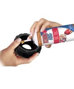 KONG Tires - Durable Dog Chew Toy - Durable Rubber Dog Toy & Treat Dispenser for Power Chewers - Tough Chew Toy for Fetch - Rubber Tire Chew Toy - Medium/Large Dogs Standard Packaging 24 71 yv4CLPAL