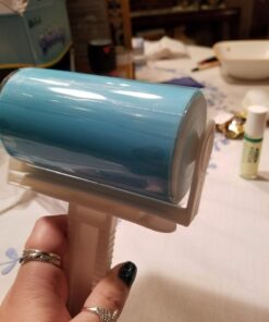 iLifeTech Reusable Sticky Picker Set Cleaner Lint Roller Pet Hair Remover Brush, Blue 4" Medium Set 54 71 zP1ASbDL