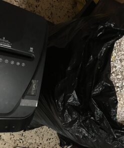 Amazon Basics 150 Sheet Autofeed Micro Cut Paper Shredder, Black 36 710 0dL7o L