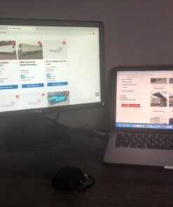 UGREEN Mini DisplayPort to HDMI VGA Adapter, 4K Thunderbolt 2 Adapter 2 in 1 Mini DP Converter Compatible with MacBook Pro MacBook Air iMac Surface Pro 1 2 3 4 6 Surface Laptop 2 ThinkPad X1, Black 27 710 FKTkoL