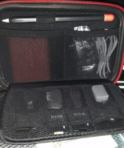 Smatree Hard Case Compatible for Apple14&16inch MacBook Pro's Pencil,Magic Mouse,Magsafe Power Adapter,BeatsX, Monster Magnetic Charging Cable,Travel MacBook Pro Accessories Organizer Bag,Black Black 63 710 OCIP1CL 3