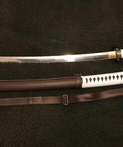 Siwode Michonne's Katana Walking Dead 40-Inchs The zombie biohazard symbol AND T10 Clay_tempered steel 75 710 TpAl6pL