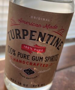 16 Oz 100% Pure Gum Spirits of Turpentine, Can 1 Pound (Pack of 1) 8 7100ODgCDFL