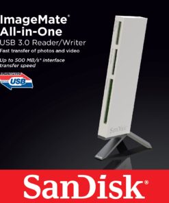 SanDisk ImageMate All-In-One USB 3.0 Reader/Writer SDDR-289-X20,White 11 7100bHRihjL