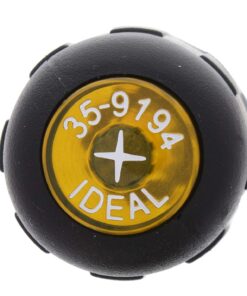 IDEAL Electrical 35-9305 Insulated Screwdriver Set (2 Piece) Orange, 4 in. Shaft Screwdrivers with Cushion-Grip Handles. Electrician Tool Kits Combo Pack 21 7101dlo0xsL