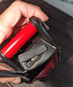 Midland - ER310, Emergency Crank Weather AM/FM Radio - Multiple Power Sources, SOS Emergency Flashlight, Ultrasonic Dog Whistle, & NOAA Weather Scan + Alert (Red/Black) 28 7102ixsSltL