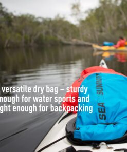 Sea to Summit Lightweight Dry Sack, All-Purpose Dry Bag Red 20 Liter 12 7102xgl6VzL