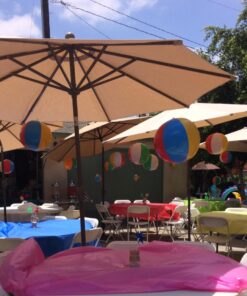 Rhode Island Novelty Inflatable 12 Inch Multicolored Beach Balls, Set of 12 14 7103CScjK1L