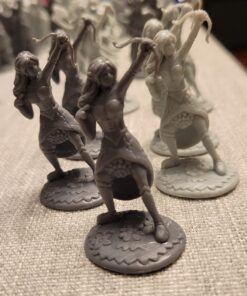 Monster Fantasy Creature Mini Action Figure Playset - 98pcs Toy Miniatures with 14 Unique Designs - Dragons,Wizards,Orcs, & More- XL 1/32 Scale Compatible with Dungeons and Dragons and other RPG Games 85 7103EHTJG4L