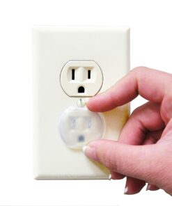 Dreambaby Electric Outlet Socket Plug Covers - Baby Home Safety Plugs Protector Guard - 12 Count - White - Model L1021 12 Count (Pack of 1) 13 7103Uhsdz6L