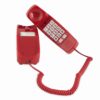 iSoHo Phones 1965 Vintage Inspired Desk Phone - Lightweight, Easy-to-Hold Land Line Telephone for Home - Clear Sound Reliable Corded Connection, No Batteries Needed-Ideal Phone for Seniors and Offices Crimson Red 20 7103bMs6hsL