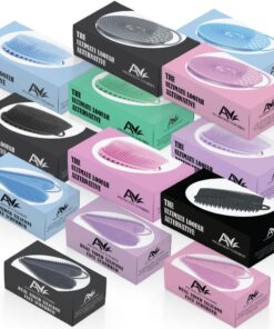 Alternative view of Avilana Silicone Body Scrubber, Gentle exfoliating Body Scrubber That's Easy to Clean, Lathers Well, Long Lasting, and More Hygienic Than Traditional Shower Loofah(S1, Dark Gray) STYLE 1