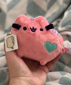 GUND Pusheen Heart Pastel Cat Plush Stuffed Animal, Pink, 6" 22 7103zssJBmL