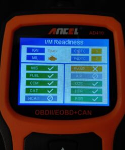 ANCEL AD410 Enhanced OBD II Vehicle Code Reader Automotive OBD2 Scanner Auto Check Engine Light Scan Tool (Black/Yellow) 47 7104W p5BUL