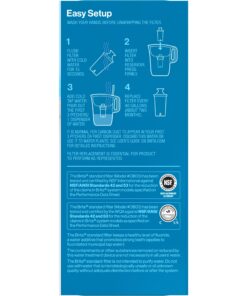 Brita Standard Water Filter Replacements for Pitchers and Dispensers, Lasts 2 Months, Reduces Chlorine Taste and Odor, 3 Count 53 7104tcIHnfL