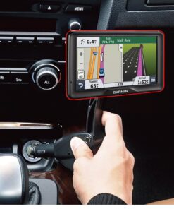 Dual USB Lighter Socket Car Mount w/Cable Charger Adapter for Nuvi 42 44 52 54 55 56 57 58 65 66 67 68 2539 2557 2558 2559 2577 2589 2597 2598 2599 LM GPS 13 7106kfQXqdL