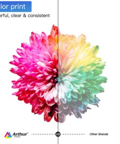 Arthur Imaging Compatible Toner Cartridge Replacement for Brother TN221 TN225 (Black, Cyan, Yellow, Magenta, 4-Pack) 12 7107RVSQUIL