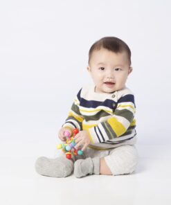 Manhattan Toy Atom Rattle & Teether Grasping Activity Baby Toy 16 7107n23udvL 3