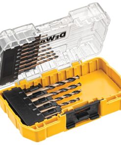 DEWALT Black Oxide Drill Bit Set with Pilot Point, 13-Piece (DW1163) 13 pc 7 7107tuwTGLS