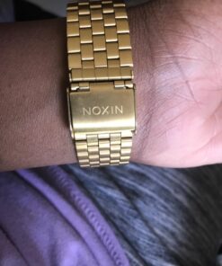 Nixon Time Teller A045. 100m Water Resistant Watch (37mm Stainless Steel Watch Face) All Gold / Green 26 7108TDoTSfL 1