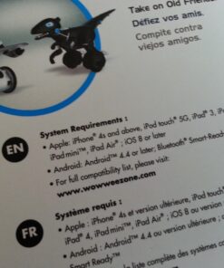 WowWee Miposaur: Interactive Dinosaur Robot Toy, Ages 8+, No Assembly Required 47 7108ZlqPbaL