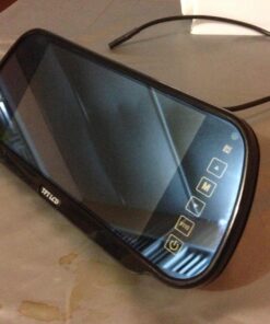 Pyle Backup Car Camera & Rear View Mirror Monitor Screen System-Parking & Reverse Safety Distance Scale Lines, Waterproof & Night Vision Cam with IR LED Lights, 7" LCD Display for Vehicles-(PLCM7200) 11 7108k6nTSlL