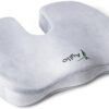 Seat Cushion for Desk Chair - Back Pain, Tailbone Relief, Coccyx, Butt, Hip Support - Ergonomic Office Chair Sciatica Car Pillow