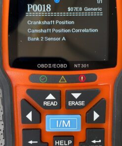 FOXWELL NT301 OBD2 Scanner Live Data Professional Mechanic OBDII Diagnostic Code Reader Tool for Check Engine Light 35 7109lUAI3FL