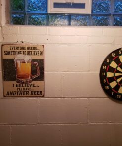 Desperate Enterprises Beer Believe in Something Tin Sign USA 40x31 cm S2390 17 7109vV1IrXL