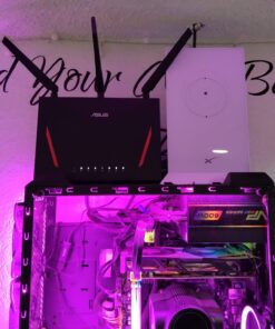 ASUS AC2900 WiFi Gaming Router (RT-AC86U) - Dual Band Gigabit Wireless Internet Router, WTFast Game Accelerator, Streaming, AiMesh Compatible, Included Lifetime Internet Security, Adaptive QoS 26 7109xVT9t4L