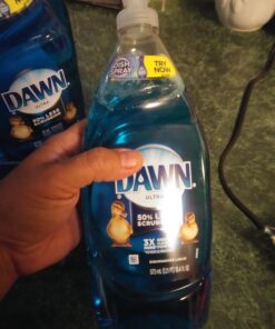 Dawn Ultra Dishwashing Liquid Dish Soap (4x19.4 Fl oz) + Non-Scratch Sponge (2 Count), Original Scent 77.60 Fl Oz (Pack of 1) 35 710ACBGv4ML