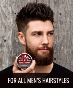 Rocky Mountain Barber Company Hair Paste for Men - Hair Styling Paste with Pliable Light-Firm Hold for All Hair Styles, Shine-Free Matte Finish - Easy to Wash Out, 2 oz 14 710AlPl911L