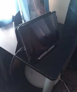 Alternative view of TechMatte iPad Stand Multi-Angle Aluminum Holder for Tablets, E-Readers and Smartphones, Nintendo Switch - Mini Stand