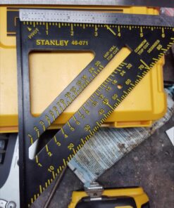 STANLEY Carpenter Square, Premium Quick Square Layout Tool, 7-Inch (46-071) 1 13 710BIMrbhwL