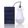 KK.BOL Portable Solar Led Light Bulb Rechargeable Solar Lamp S-1200-01 for Outdoor Lighting Fishing Camping Chicken coop Lamp Lights White-s-1200 Special Aging Resisting Wire 3 710BMg9Z2sL