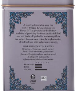 Harney & Sons Caffeinated Tea Tin Sachets, Black Currant, 20 Count 20 Count (Pack of 1) 16 710D30aoWyL