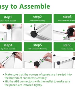 C&AHOME Cube Storage, 9-Cube Plastic Closet Cabinet Organizer, DIY Stackable Bookshelf, Modular shelving Units Ideal for Home, Office, Kids Room, 36.6"L x 12.4" W x 48.4" H Translucent White SBTM3009A Transparent White 29 710DtiWrTeL