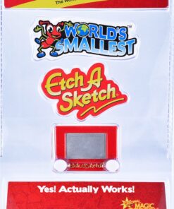 Alternative view of World's Smallest Etch a Sketch Red