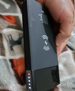 2021 updated - Qi wireless power bank fast charging - Lightning 15W Qi wireless portable charger - Premium iPhone, Android USB C power bank 10000 mah 54 710Ezk4k cL