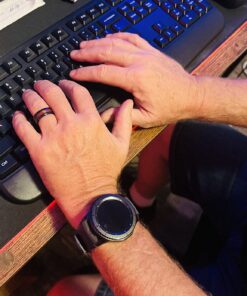 Wireless Keyboard and Mouse Combo, Full-Sized 2.4GHz Wireless Keyboard with Comfortable Palm Rest and Optical Wireless Mouse for Windows, Mac OS PC/Desktops/Computer/Laptops Black 42 710GQsfug0L