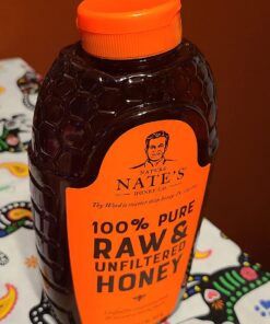 Nate's 100% Pure, Raw & Unfiltered Honey - Award-Winning Taste, 32oz. Squeeze Bottle 32 Ounce (Pack of 1) 44 710Gb7HqZrL