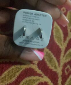 USB Wall Charger, Charger Adapter, AILKIN 2-Pack 2.1A Dual Port Quick Charger Plug Cube for iPhone 15 14 13 12 11 Pro Max 10 SE X 8 7 Plus Samsung Galaxy S23 S22 Power Block Fast Charging Box Brick White 31 710Gliy550L