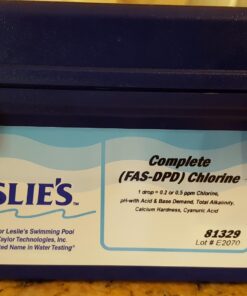 TAYLOR TECHNOLOGIES INC K-2006 TEST KIT COMP CHLORINE FAS-DPD 23 710HsZZGDML