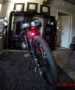 Bike Lights for Night Riding, USB Rechargeable Shark 300 Ultra Bright LED Bike Lights Front and Back Safety Tail Light Included, Bicycle Light Compatible with Mountain, Road, Kids & City Bicycles Black Combo 69 710I0nTx9qL